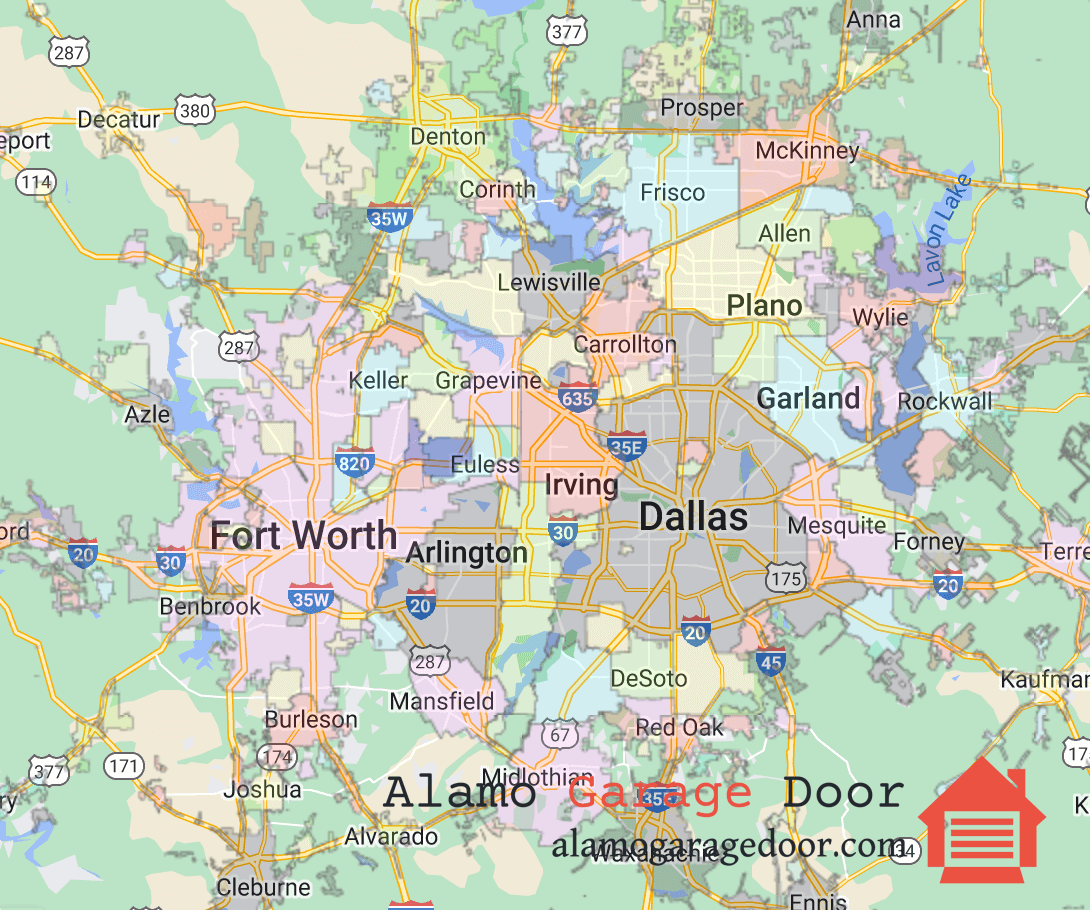 alamogaragedoor.com_dallas_fort_worht_arlington_texas_map