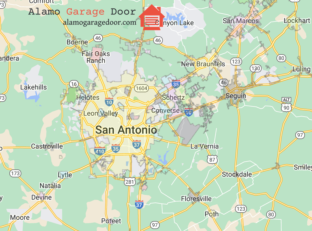 alamogaragedoor.com_san_antonio_texas_map